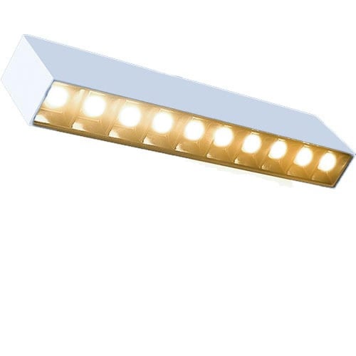 تراك لايت مسطره عدسات 20واط الفريم ابيض موديل SK30...