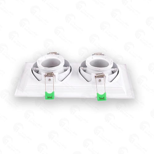 فريم ضد التوهج الالمنيوم مربع ثنائي