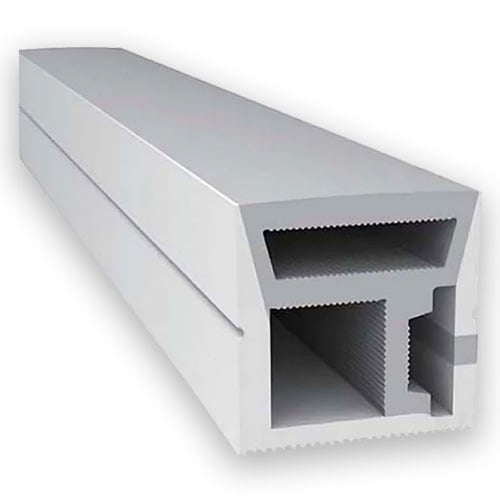 بروفايل سيلكون مقاس 16×16 بدون شفه خارجية عدد 3 مخ...