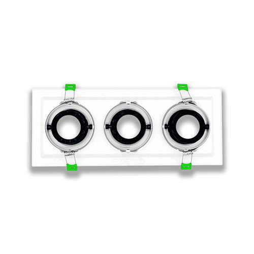 فريم ضد التوهج الالمنيوم مربع ثلاثي