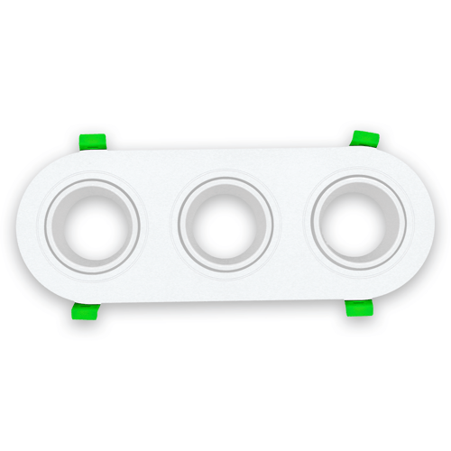 فريم ضد التوهج بيضاوي ثلاثي