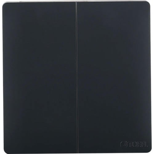 مفتاح ثنائي لون اسود بيانو