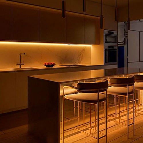 شريط ليد مخفي لاصق 5 متر 12 فولت