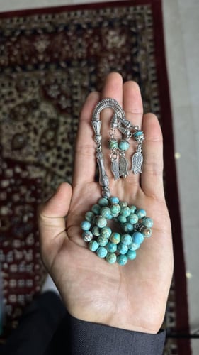 مسباح حجر فيروزي