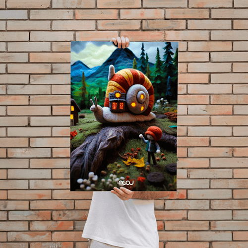 لوحة بيت الحلزون