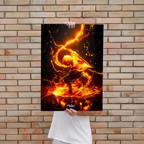 قوة البرق... مجمدة في لحظة...زينيتسو أغاتسوما