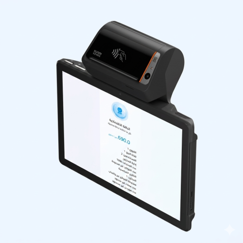 جهاز كاشير SUNMI V3 MIX مع الباقة الاقتصادية من نظ...