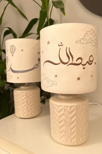 ابجورة بيج مطرزة ٣١سم (٣)