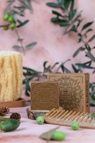 صابون زيت الزيتون بزيت الغار طبيعي