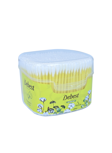 Debest yellow ear sticks 500 sticks