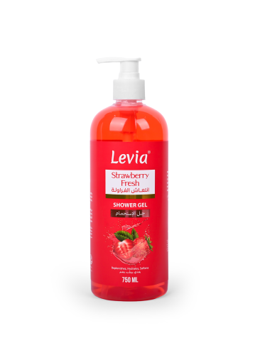 Livia Shower Gel Strawberry Refreshment 750 ml