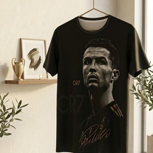 تيشيرت CR7 قطن خامة ممتازه Oversized
