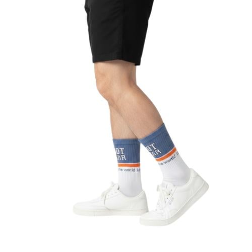 Retro Blue & Orange