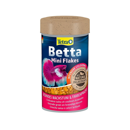 Tetra Betta Mini Flakes – غذاء رقائقي صغير متكامل...