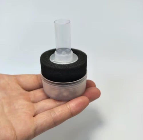 Mini Aquarium Sponge Filter - فلتر إسفنجي صغير للأ...