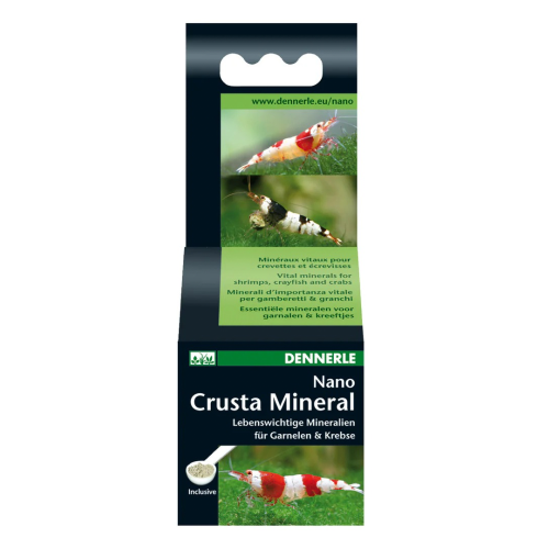 طعام ومعادن للشرمب - Dennerle Nano Crusta Mineral