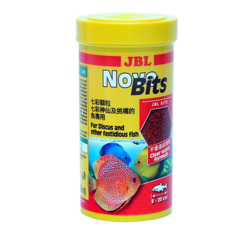 JBL NovoBits – غذاء حبيبي نصف عائم لأسماك الديسكس...