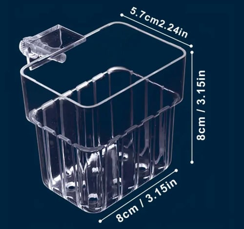 Aquarium Hanging Plant Basket - وعاء زراعة معلق لح...