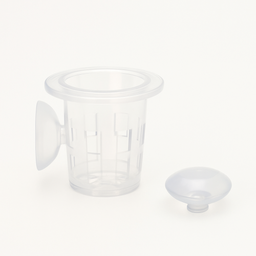 حامل نباتات شفاف لحوض السمك