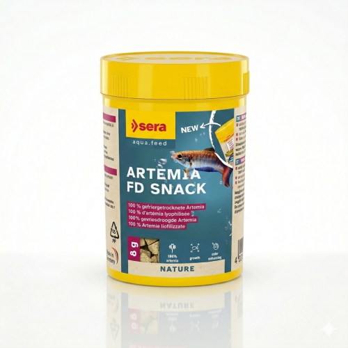 sera Artemia FD Snack – وجبة ارتيميا طبيعية مجففة...