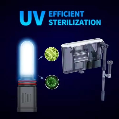 Hang‑On Filter with Skimmer – فلتر معلق على الحافة...