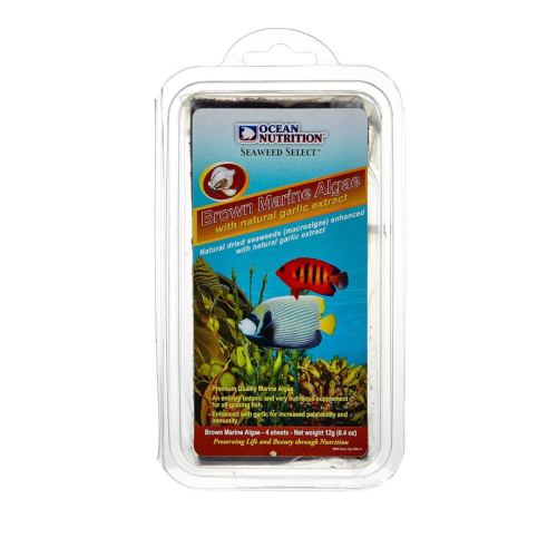 اعشاب و طحالب بنيه مدعمه بالثوم -Ocean Nutrition B...