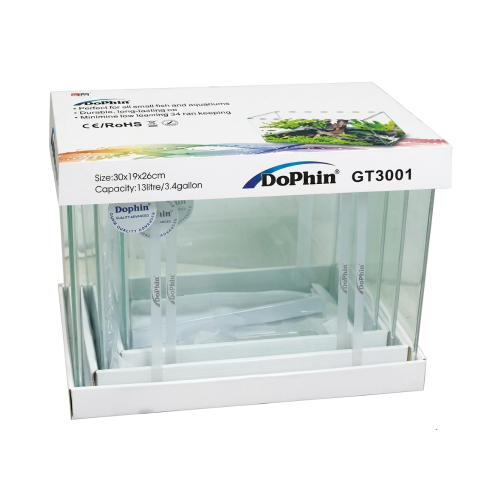 حوض زجاجي بزوايا منحنيه من دوفين - Dophin curved t...