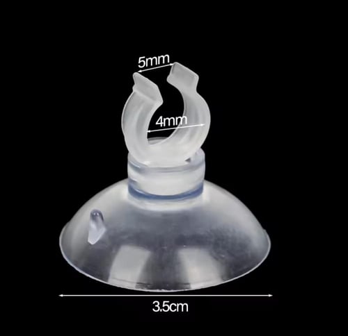 مشابك شفط لتنظيم أنابيب الهواء - Suction Cup Clip...