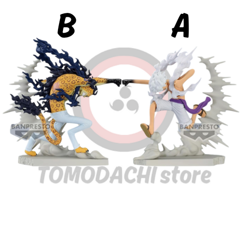 لوفي ، لوتشي - Luffy & Lucci