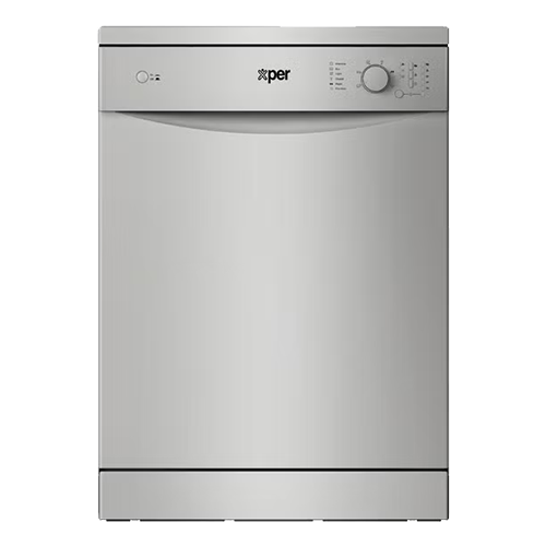 غسالة صحون اكسبير 14 مكان 6 برامج فضي ، DW1400SXP2...