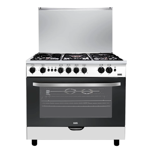 فرن غاز هاس ستيل 60 * 90 5عيون، HC960FE1