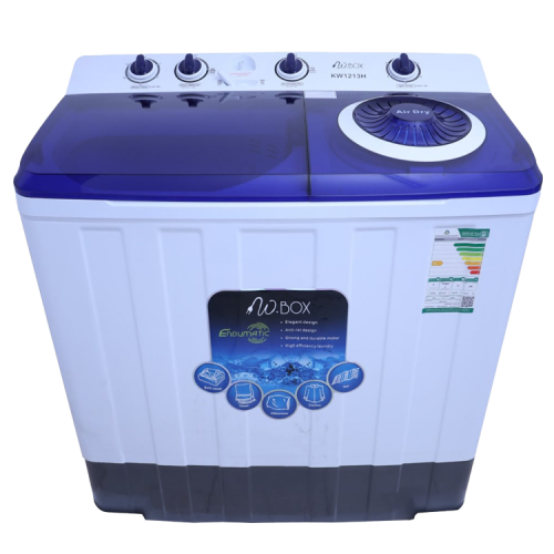 غسالة دبليوبوكس حوضين 8كيلو ، KW-8090H