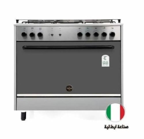 فرن غاز لاجيرمانيا 60*90 إيطالي، شبك خفيف 5 عيون ،...