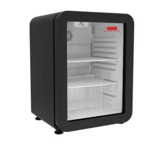 ثلاجة هــام عرض زجاج اسود 3.2 قدم ، HM130BGT-23