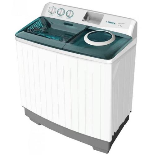 غسالة فـيشــر حوضين 8 كيلو ، FW-P8000N