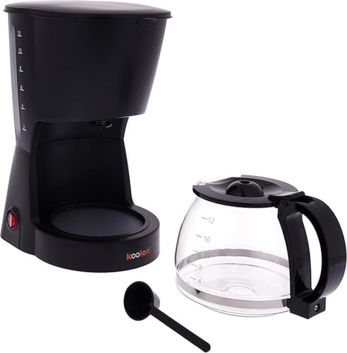 صانعة قهوة Koolen كولين 1 لتر، 750 واط، مع فلتر، ا...