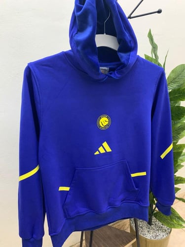 بلوفر شتوي أزرق نادي النصر 2026 لبس رسمي رياضي رجا...
