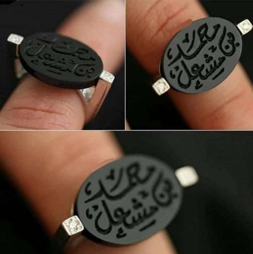 خاتم رجالي بالاسم فضة - متجر مودل