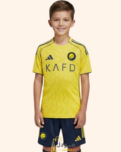 طقم نادي النصر اطفال الجديد – إصدار رونالدو الرسمي