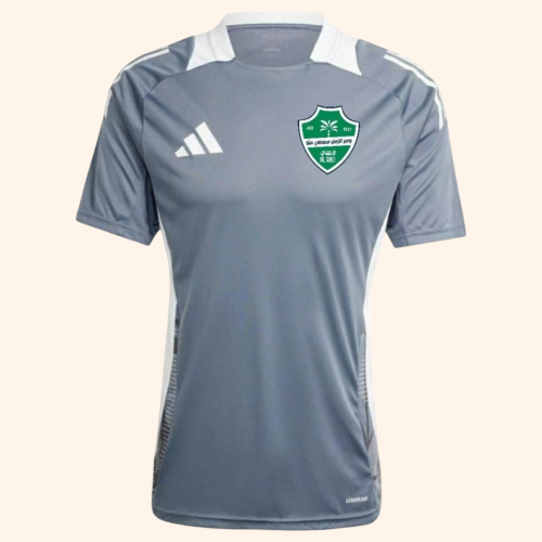تيشيرت نادي الاهلي السعودي رصاصي الجديد 25/26 كلاس...