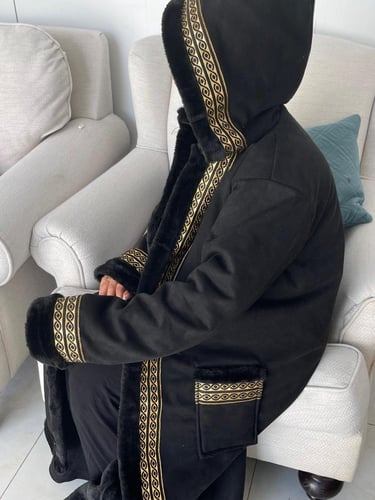 فروة شتوية نسائية مبطنة