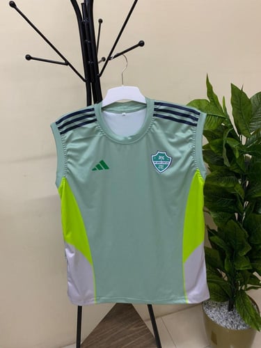 تيشيرت كت تدريبي نادي الاهلي السعودي الاخضر الفاتح...