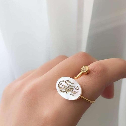 اسواره وخاتم مصنوع من الفضة الايطالي - متجر مودل