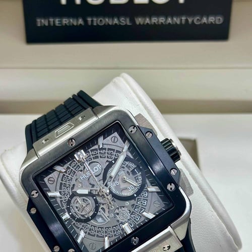 ساعة هوبلت رجالية ربر كرونوغراف – عرض خاص