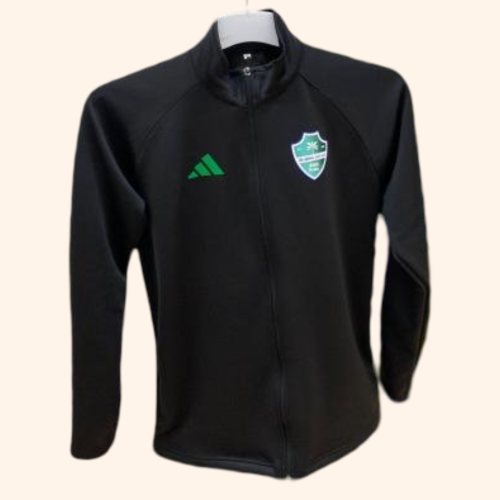 جاكت نادي الاهلي السعودي الاسود بسحاب رسمي 25/26