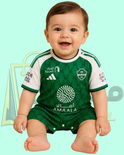 بربتوز مواليد اطفال نادي الاهلي السعودي الأخضر الج...