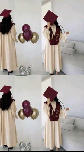 عباية تخرج الوان متعددة وجذابة مع تطريز بالإسم