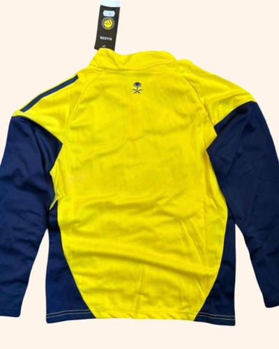 طقم شتوي تمارين نادي النصر 2026 سويتر وسروال بخامة...