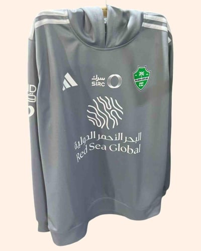 بلوفر الاهلي الرمادي - الإصدار التدريبي الجديد