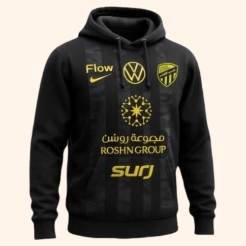بلوفر شتوي الاتحاد الثالث 2026 بشعارات ذهبية